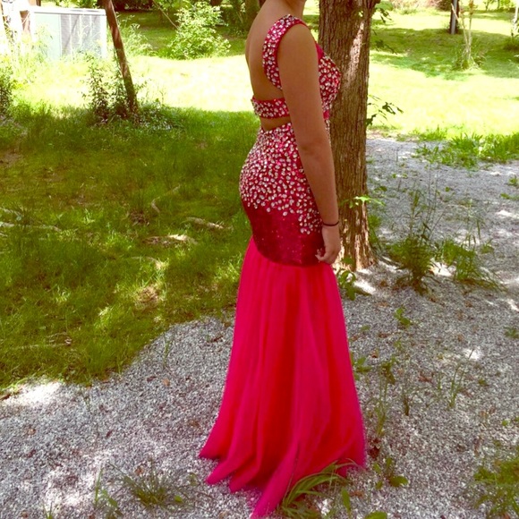 Pink Prom Dress - Picture 1 of 4